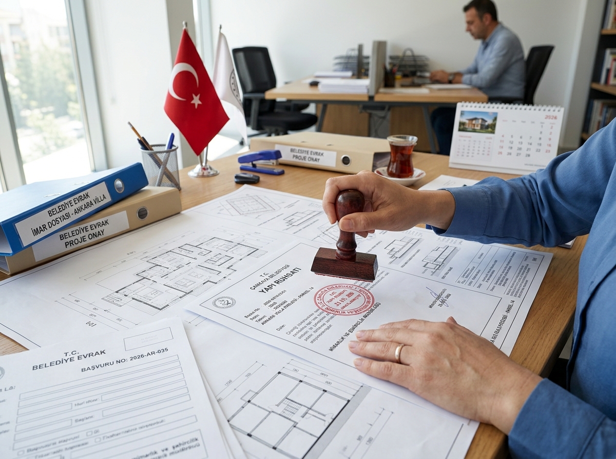 Belediye yapı ruhsatı ve resmi onay süreçleri takibi